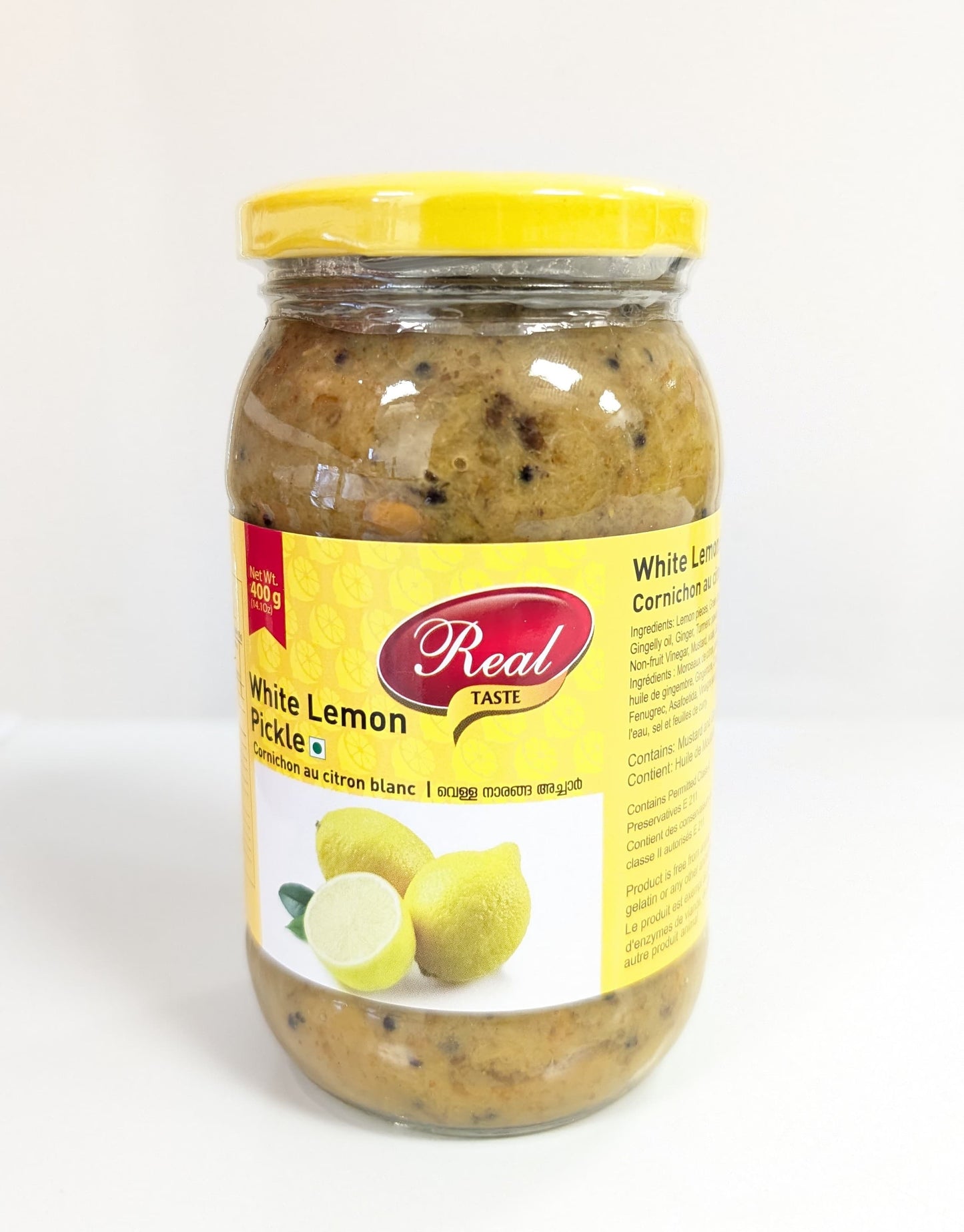 White Lemon Pickle വെളള നാരങ്ങ അച്ചാർ Real-400GM