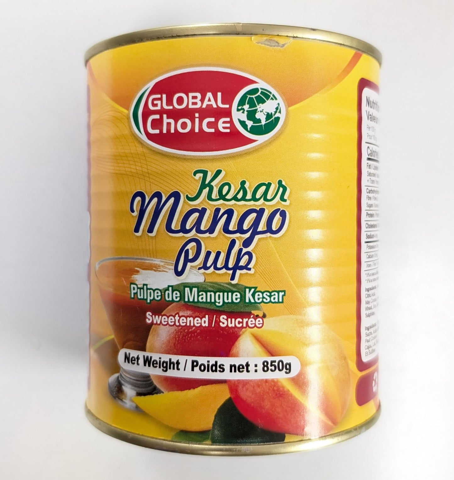 Mango Pulp മാങ്ങ പൾപ്പ്
Global Choice-850GM