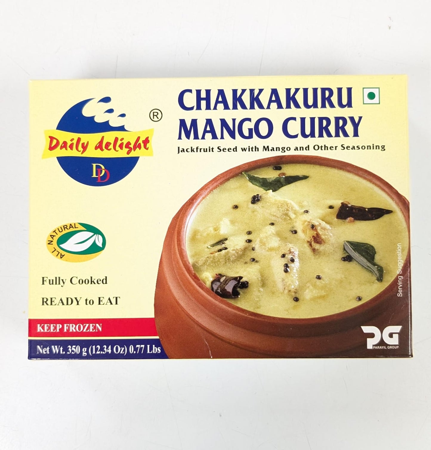 Chakkakuru Mango ചക്കക്കുരു മാങ്ങ Curry Daily Delight-350GM