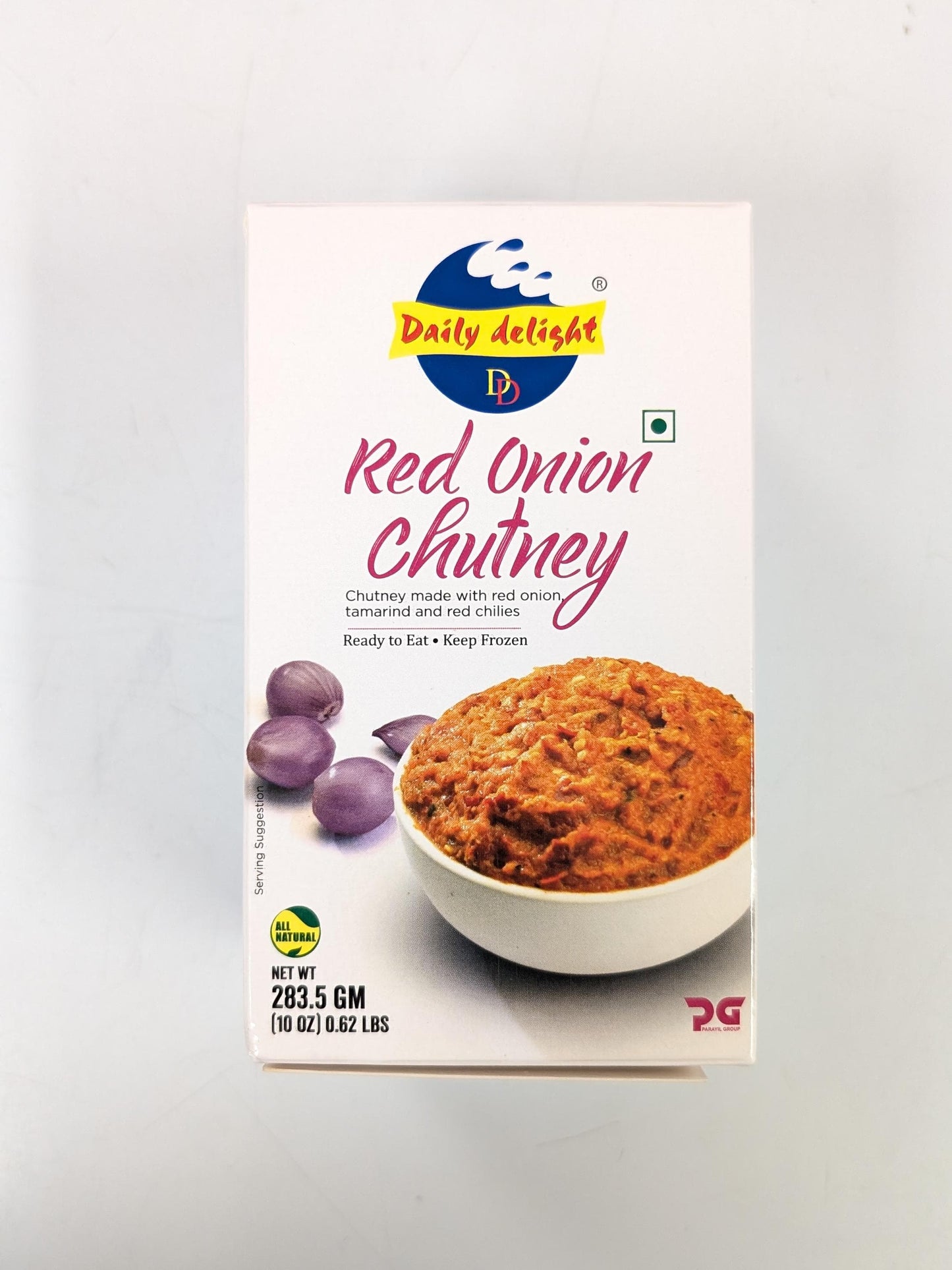 Red Onion Chutney ചുവന്നുള്ളി ചട്ണി Daily Delight-283.5GM