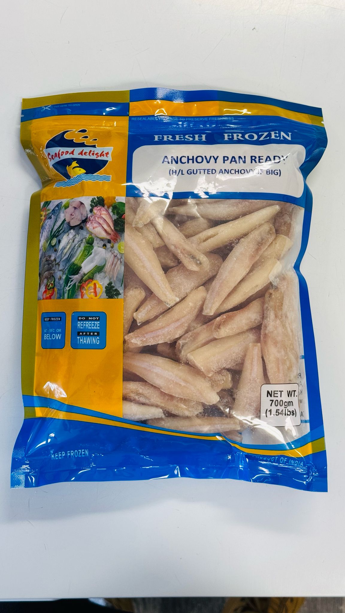 Anchovy നത്തോലി Pan Ready - 700GM Seafood Delight | Fresh Kerala Seafood