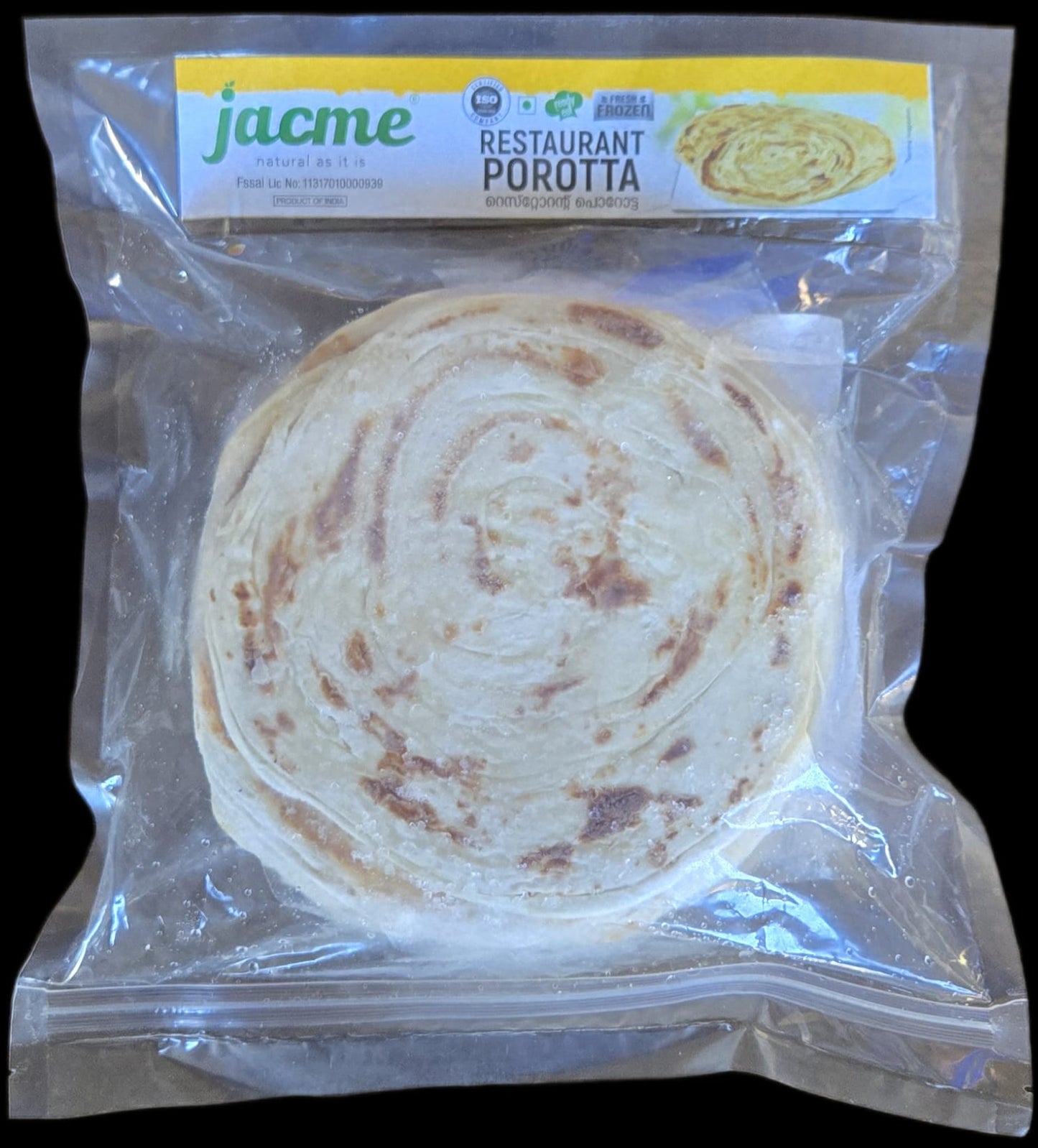 Jacme Restaurant Porotta 1.8kg – Kerala-Style Frozen Parotta | Buy Online in London & St. Thomas – CeeKay Grocers