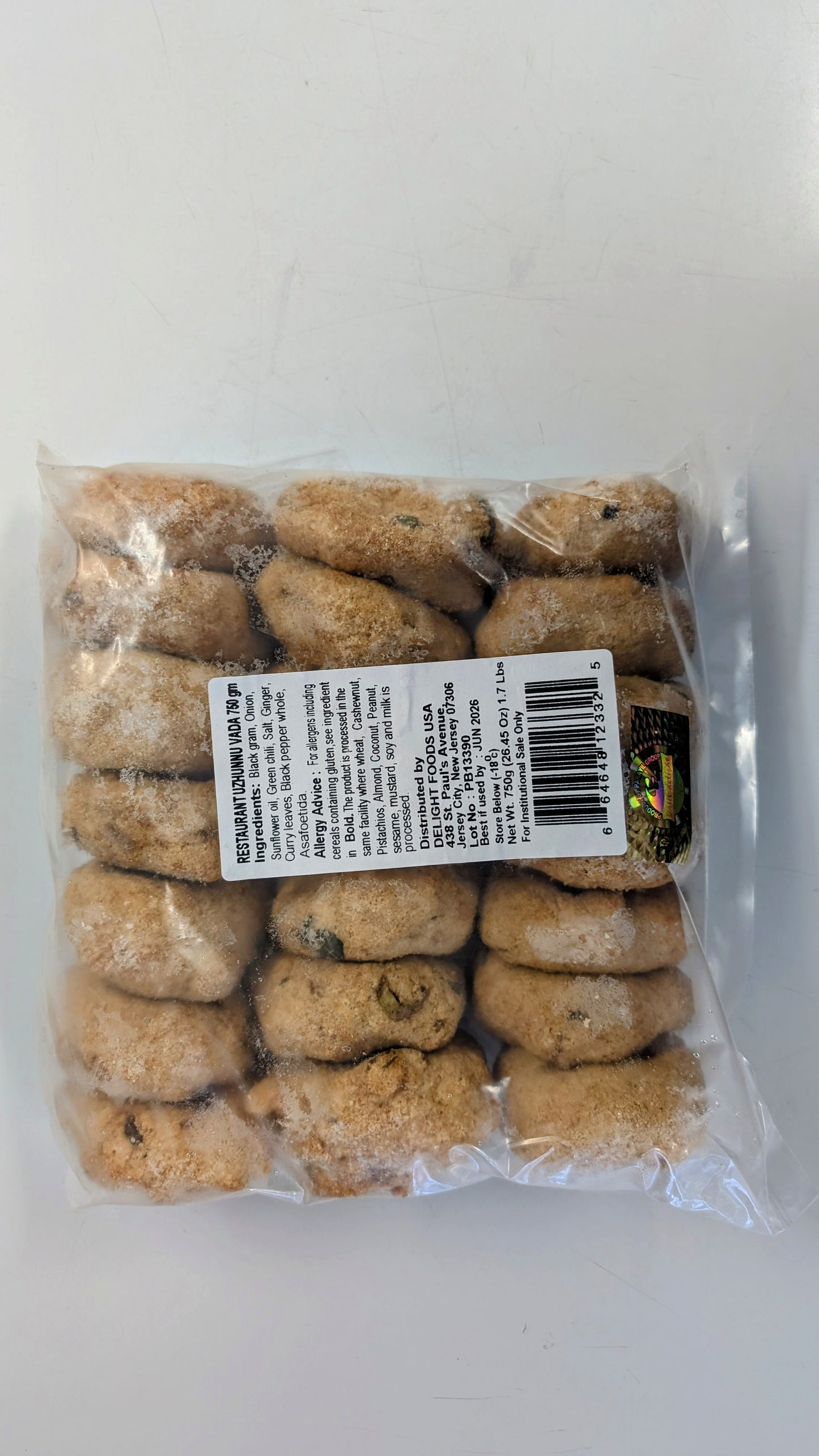Uzhunnuvada ഉഴുന്നുവട Restaurant/Catering Pack 750 G Daily Delight