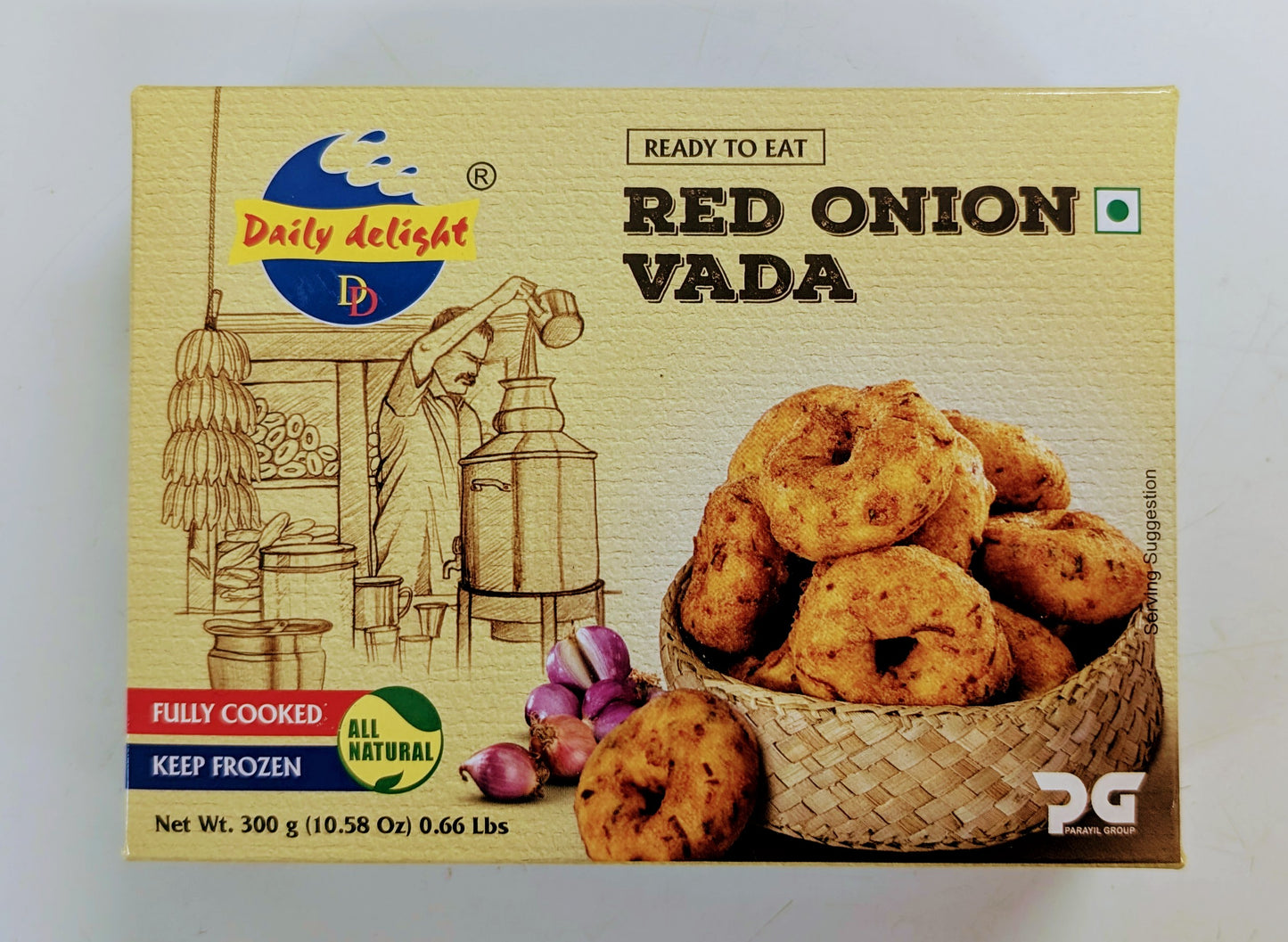 Red Onion Vada ഉള്ളി വട- 300 GM Daily Delight