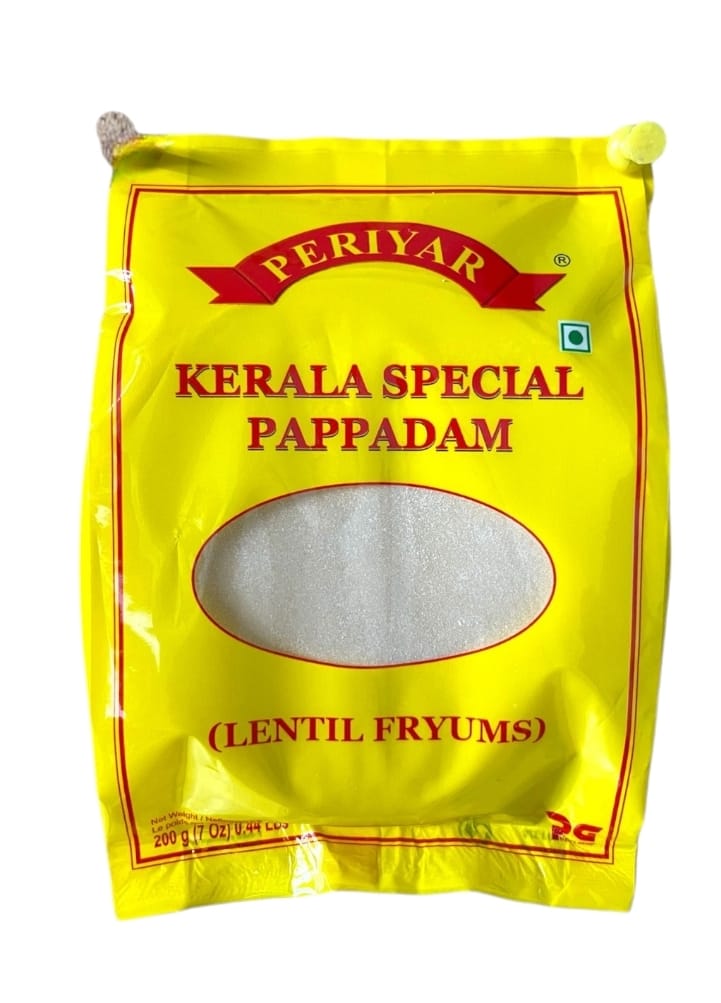 Periyar Frozen Kerala Special Pappadam (Lentil Fryums) – 200g