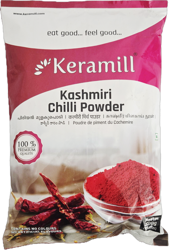 Kashmiri Chilli Powder Keramill 500 gm