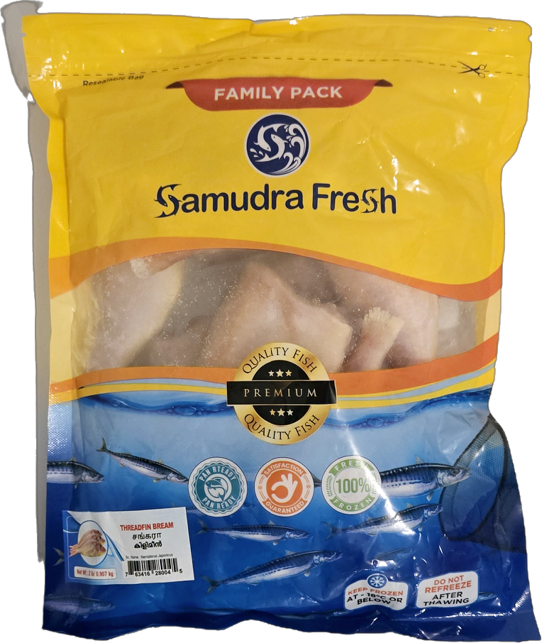Japanese Thread Fin Bream Kili Meen കിളി മീൻ 2 LB Samudra Fresh