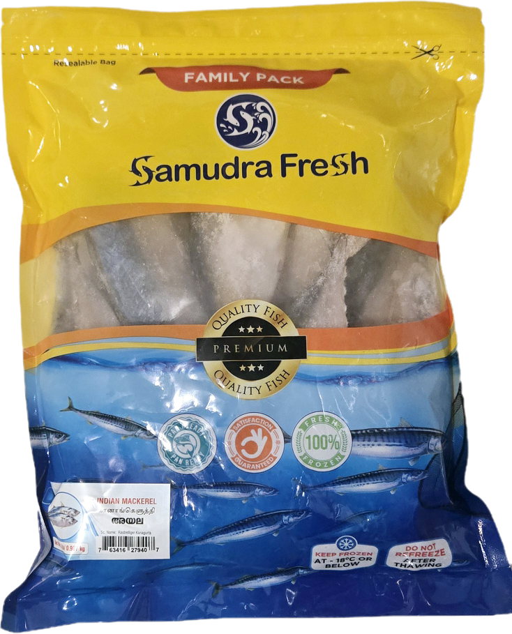 Indian Mackerel Ayala അയല 2 LB Samudra Fresh