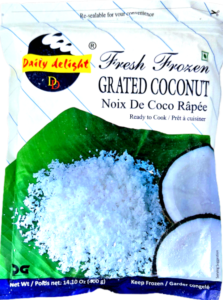 Grated Coconut തേങ്ങ ചിരകിയത് Daily Delight-400GM
