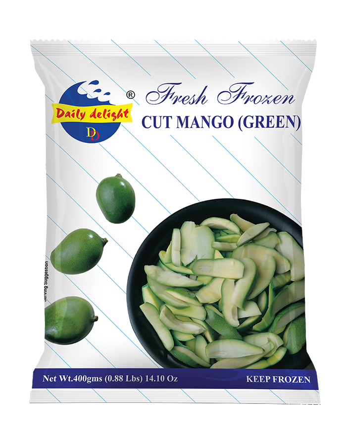 Buy Daily Delight Frozen Green Mango (പച്ച മാങ്ങ) | Cut Raw Mango 400g – CeeKay Grocers London, St. Thomas, Woodstock, Tilsonburg, Aylmer, Ingersoll