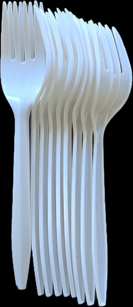 Plastic Forks - Disposable 15 Count