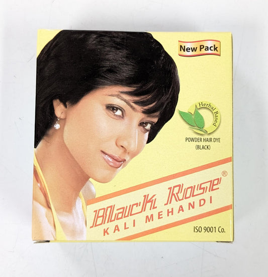 Black Rose Kali Mehandi Black Hair Dye