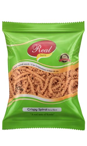 Crispy Spiral Spicy - അരി മുറുക്ക്  എരുവുള്ളത് - 200 gm Real