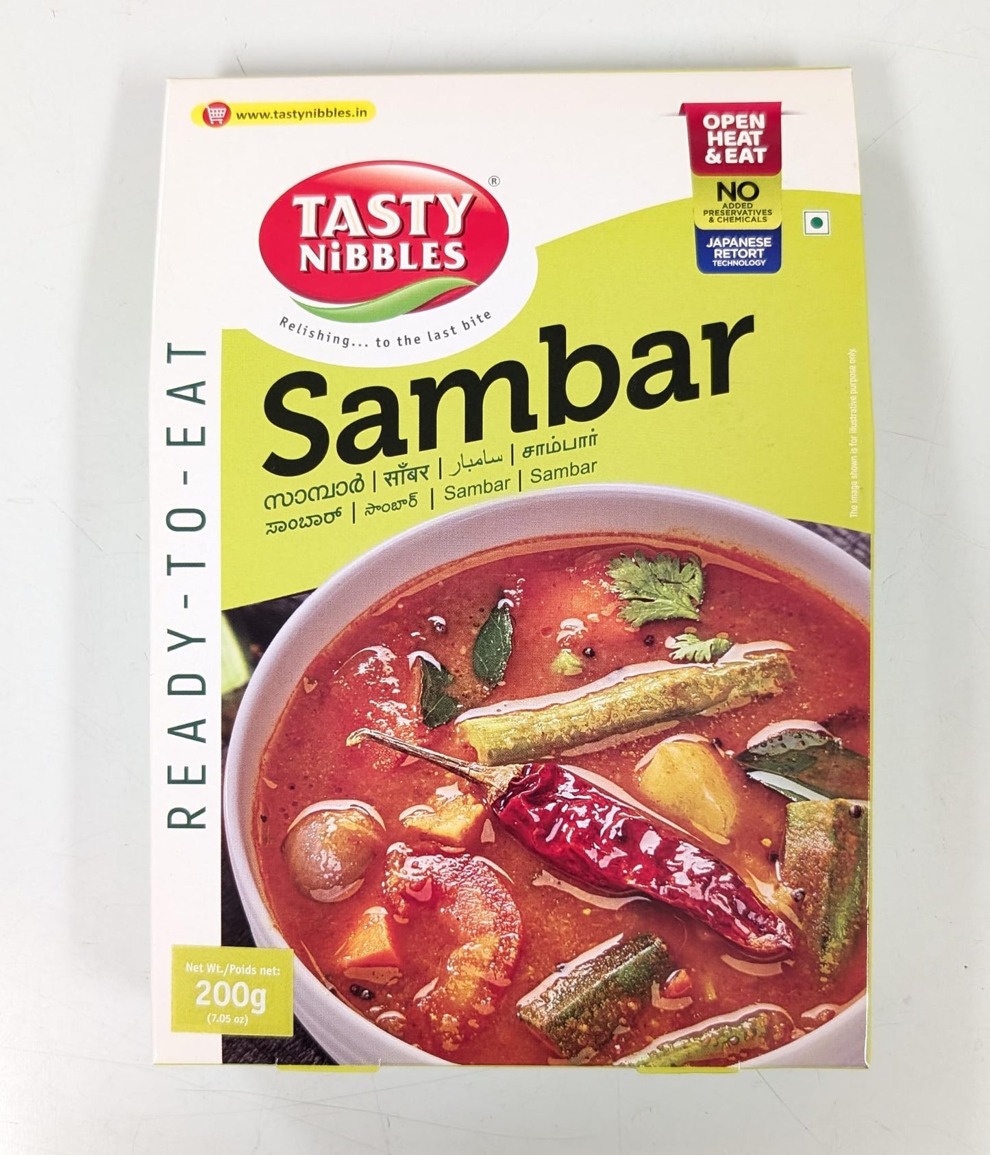 Sambar സാമ്പാർ Tasty Nibbles-200GM