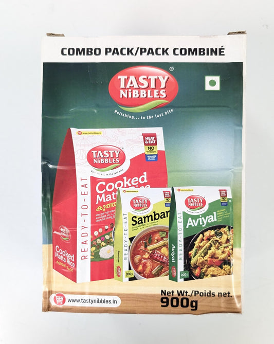 Veg Combo Pack വെജ് കോംബോ പായ്ക്ക് Tasty Nibbles-900GM