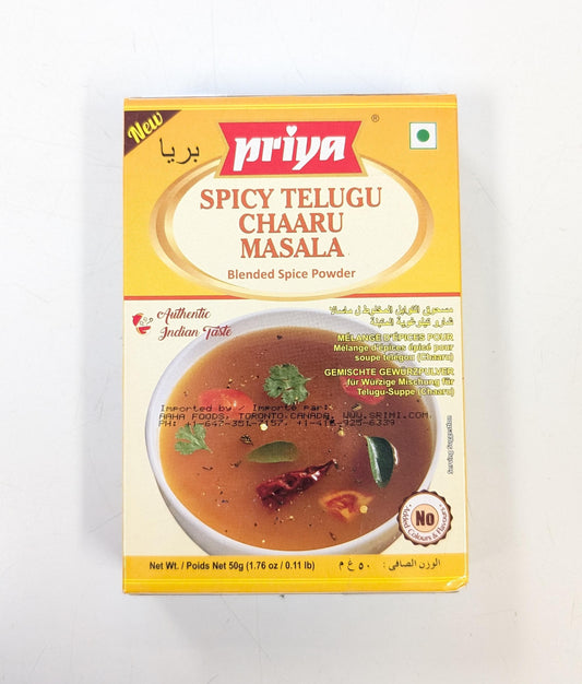 Spicy Telugu Chaaru Masalaഎരിവുള്ള തെലുങ്ക് ചാറ മസാല Priya-50GM