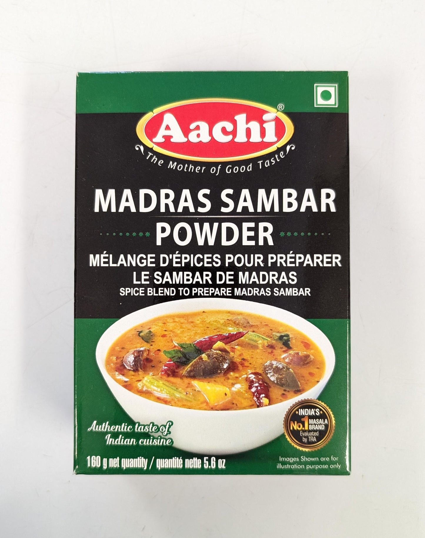 Madras Sambar Powder മദ്രാസ് സാമ്പാർ പൊടി Aachi-160GM