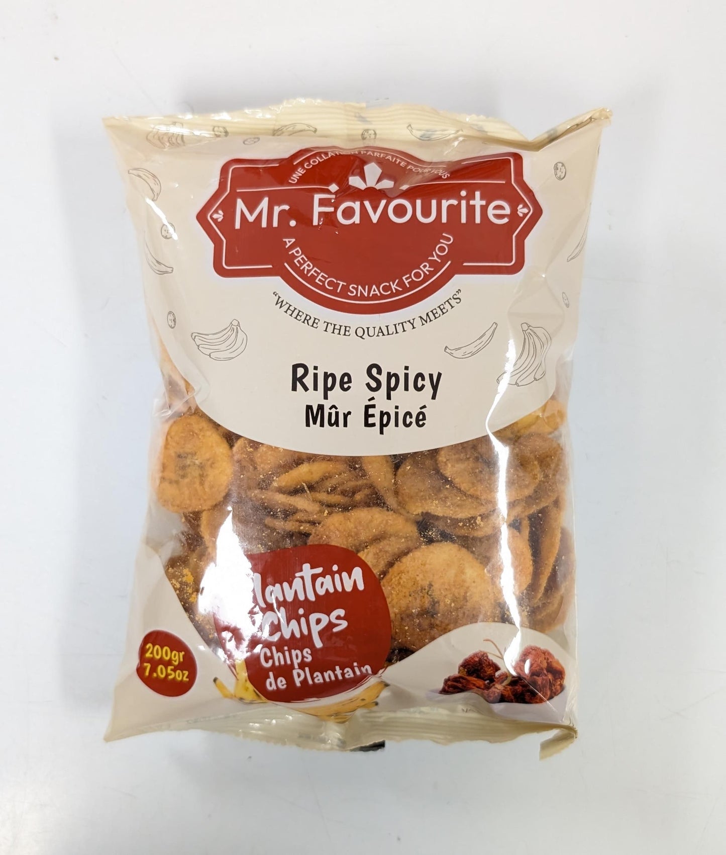 Plantain Chips Ripe Spicy Mr.Favourite-200GM