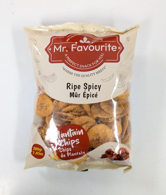 Plantain Chips Ripe Spicy Mr.Favourite-200GM