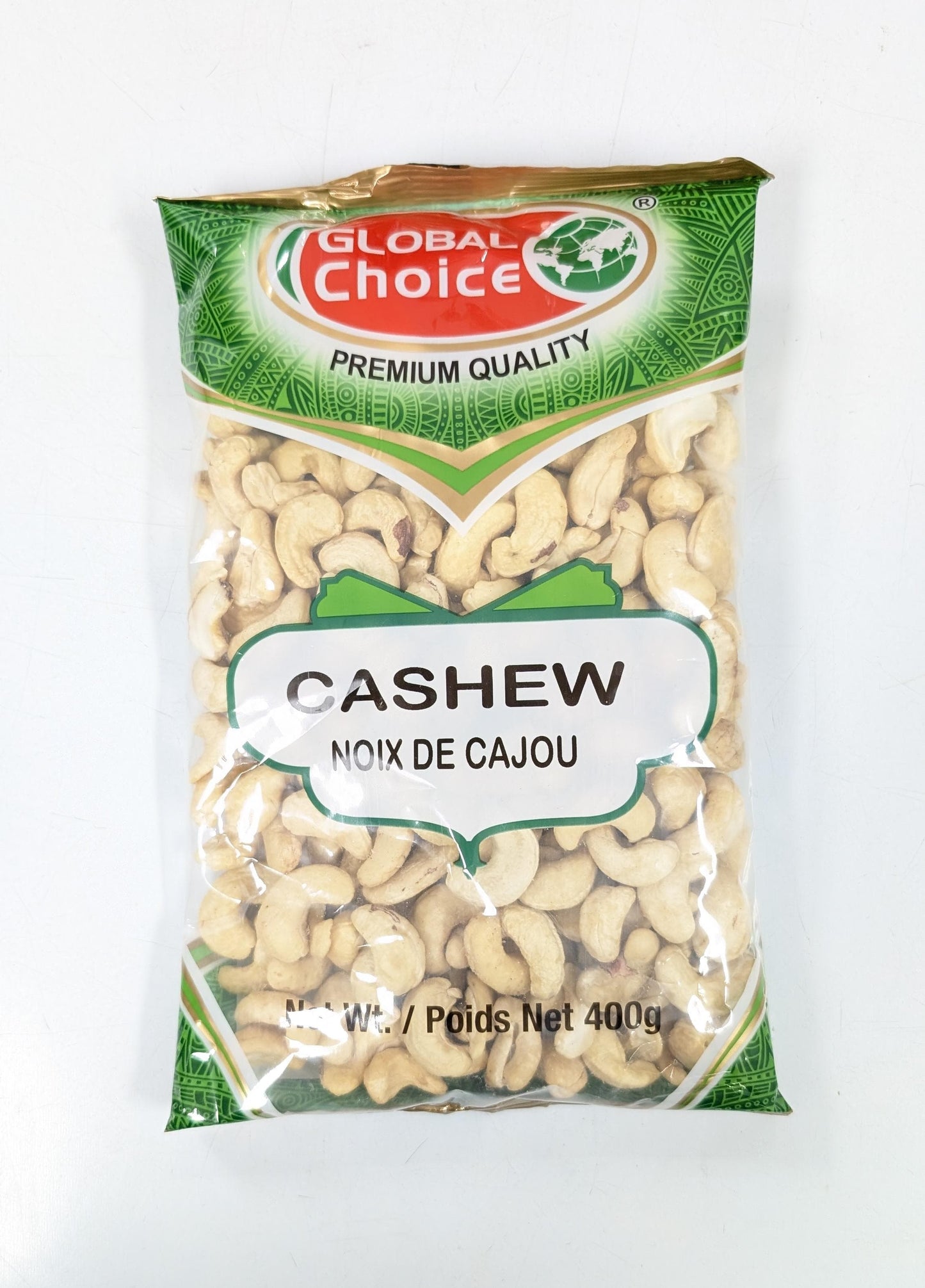 Cashew Raw Global Choice-400GM