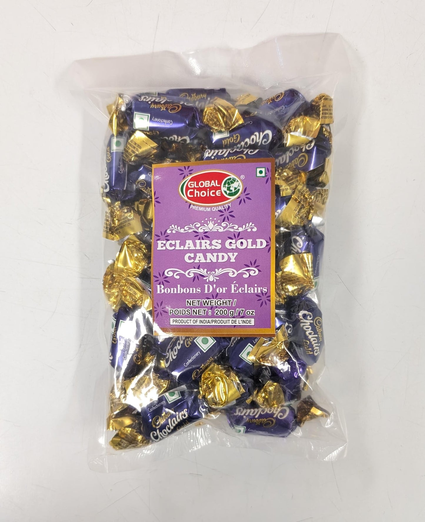 Cadbury Eclairs Gold Candy Global Choice