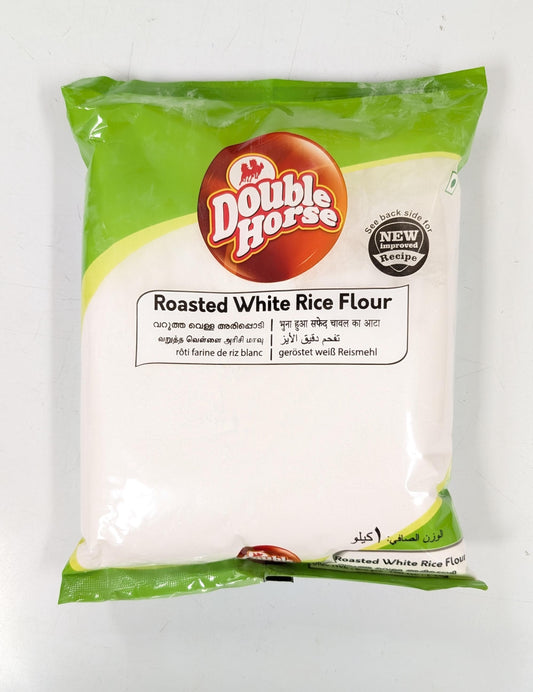 Roasted White Rice Flour വറുത്ത അരിപൊടി Double Horse 1 kg