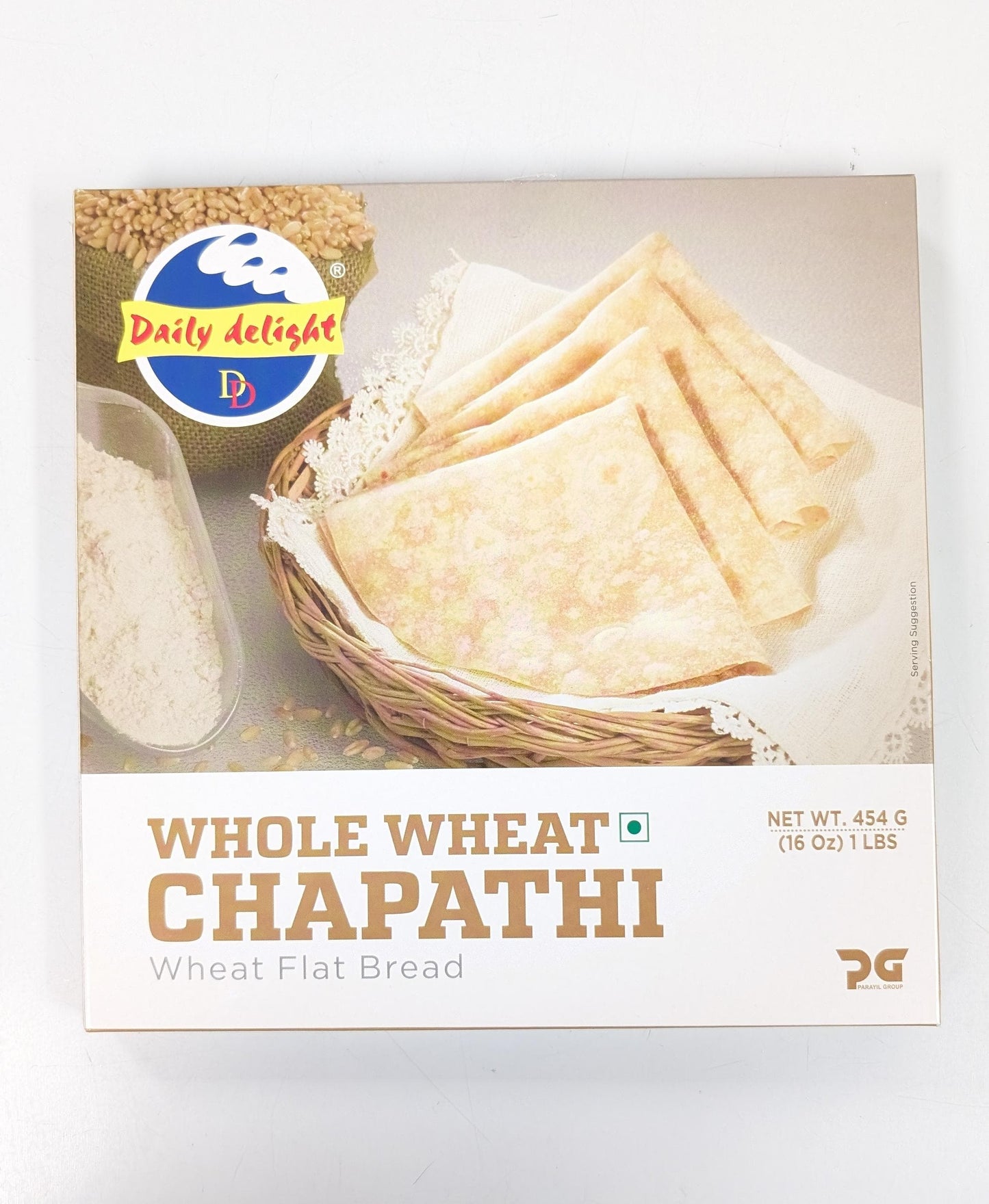 Whole Wheat Chapathi ഗോതമ്പ് ചപ്പാത്തി-1LB