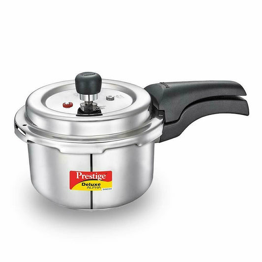 Prestige Deluxe Alpha Steel Pressure Cooker-2L