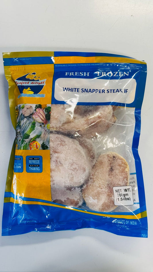 White Snapper Steak വൈറ്റ് സ്നാപ്പർ -700GM Seafood Delight