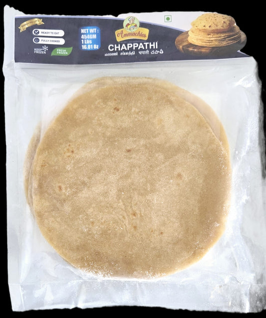 Ammachies Chappathi – Ready-to-Eat Frozen Roti 454g | Buy Online in London & St. Thomas – CeeKay Grocers