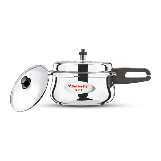 Butterfly Cute Stainless Steel Pressure Cooker-2L