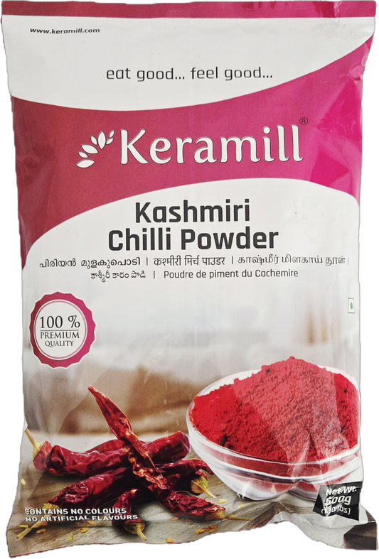 Kashmiri Chilli Powder Keramill 500 gm