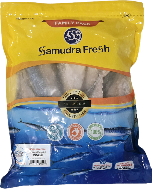 Indian Mackerel Ayala അയല 2 LB Samudra Fresh