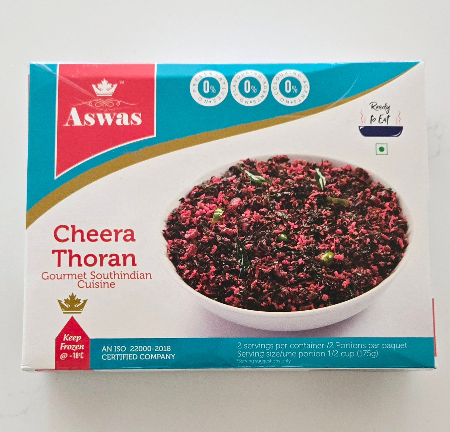 Cheera Thoran ചീര തോരൻ

350 GM Aswas