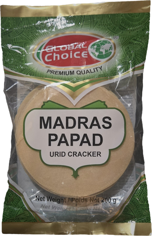 Pappadam 200 GM Global Choice.