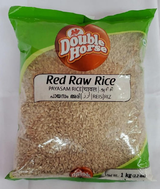 Buy Double Horse Red Raw Rice (Payasam Rice | പായസം അരി) 1kg Online | Kerala Grocery Canada