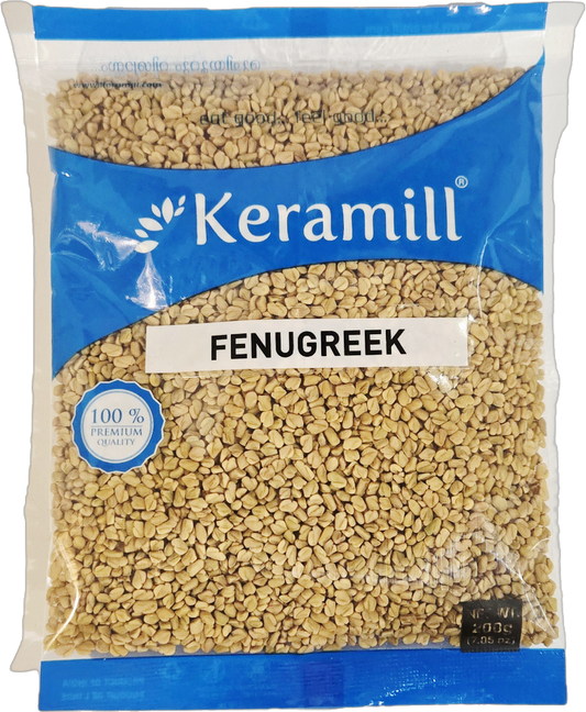 Keramill Uluva (Fenugreek) 200g – Methi Seed | Buy Online in London & St. Thomas – CeeKay Grocers