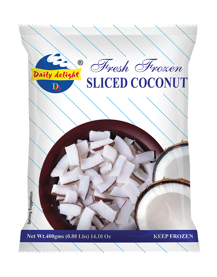 Sliced Coconut തേങ്ങ കൊത്തു - 400 GM Daily Delight